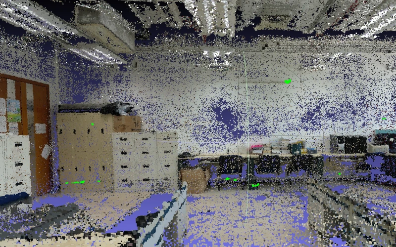 Sensing and vision capturing in built environments