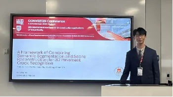 Our student attends the CONVR 2024 conference in Sydney